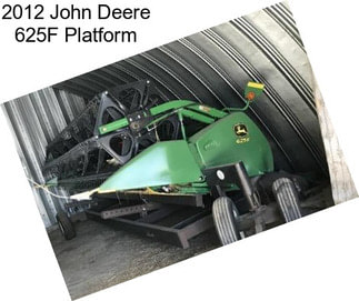 2012 John Deere 625F Platform