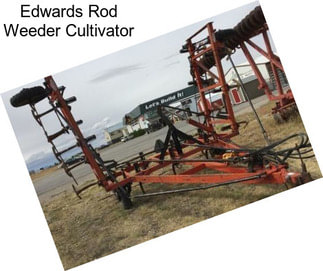 Edwards Rod Weeder Cultivator