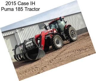 2015 Case IH Puma 185 Tractor