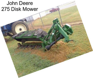 John Deere 275 Disk Mower