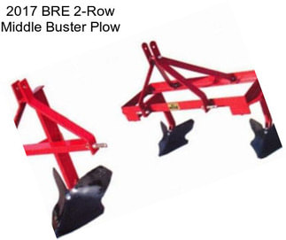 2017 BRE 2-Row Middle Buster Plow