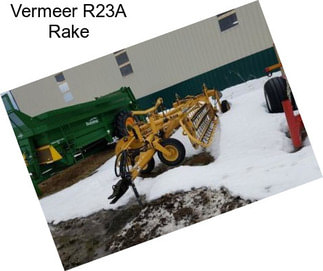 Vermeer R23A Rake