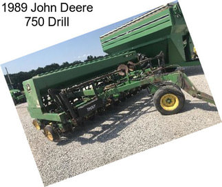 1989 John Deere 750 Drill