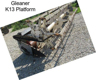 Gleaner K13 Platform