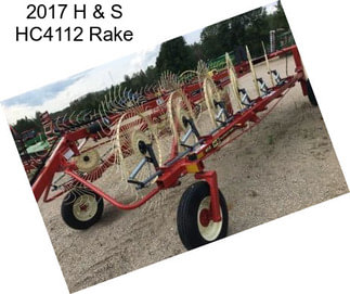 2017 H & S HC4112 Rake
