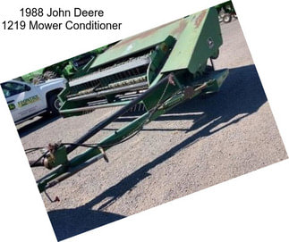 1988 John Deere 1219 Mower Conditioner