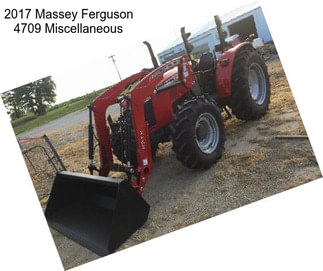 2017 Massey Ferguson 4709 Miscellaneous