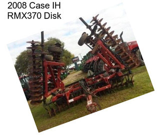 2008 Case IH RMX370 Disk