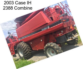 2003 Case IH 2388 Combine