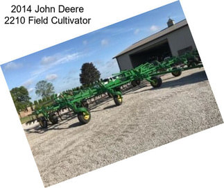 2014 John Deere 2210 Field Cultivator