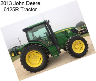 2013 John Deere 6125R Tractor