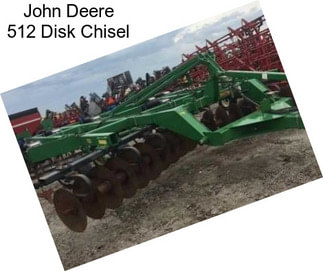 John Deere 512 Disk Chisel