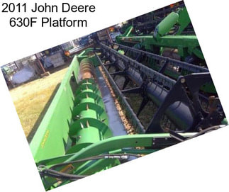 2011 John Deere 630F Platform