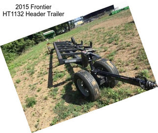 2015 Frontier HT1132 Header Trailer