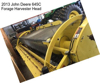 2013 John Deere 645C Forage Harvester Head