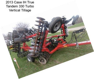 2013 Case IH True Tandem 330 Turbo Vertical Tillage