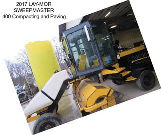 2017 LAY-MOR SWEEPMASTER 400 Compacting and Paving