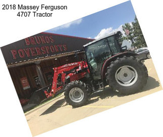 2018 Massey Ferguson 4707 Tractor