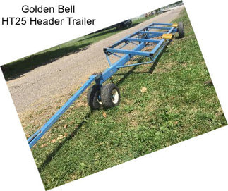 Golden Bell HT25 Header Trailer