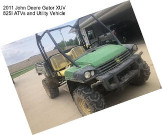 2011 John Deere Gator XUV 825I ATVs and Utility Vehicle