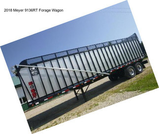 2018 Meyer 9136RT Forage Wagon