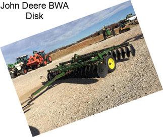 John Deere BWA Disk