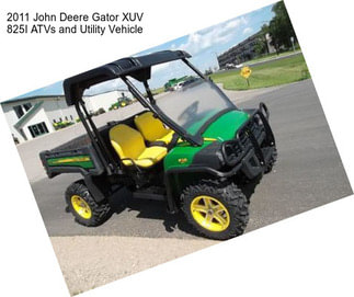 2011 John Deere Gator XUV 825I ATVs and Utility Vehicle