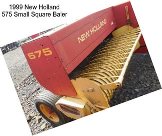 1999 New Holland 575 Small Square Baler