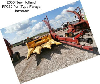 2006 New Holland FP230 Pull-Type Forage Harvester