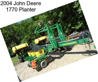 2004 John Deere 1770 Planter