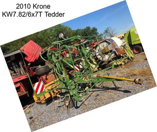 2010 Krone KW7.82/6x7T Tedder