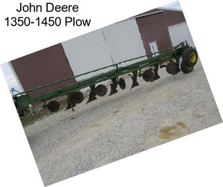 John Deere 1350-1450 Plow