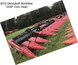 2012 Geringhoff NorthStar 1230F Corn Head