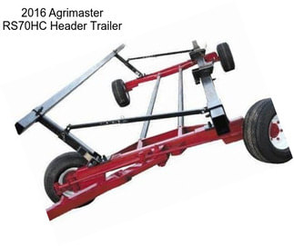 2016 Agrimaster RS70HC Header Trailer