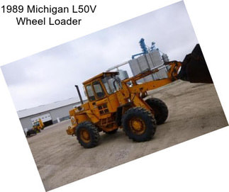 1989 Michigan L50V Wheel Loader