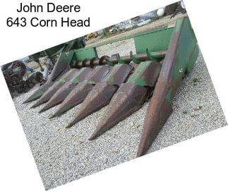 John Deere 643 Corn Head