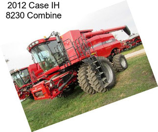 2012 Case IH 8230 Combine