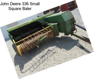 John Deere 336 Small Square Baler