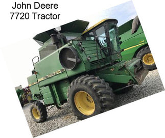 John Deere 7720 Tractor