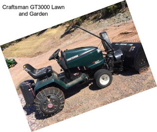 Craftsman GT3000 Lawn and Garden