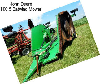 John Deere HX15 Batwing Mower