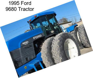 1995 Ford 9680 Tractor