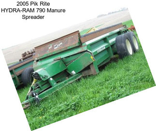 2005 Pik Rite HYDRA-RAM 790 Manure Spreader