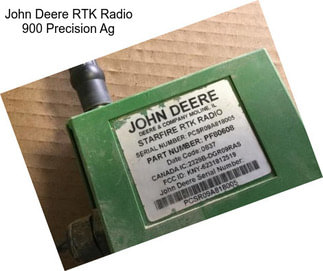 John Deere RTK Radio 900 Precision Ag