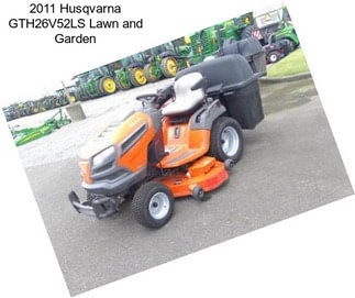 2011 Husqvarna GTH26V52LS Lawn and Garden