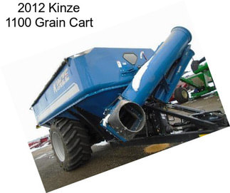 2012 Kinze 1100 Grain Cart