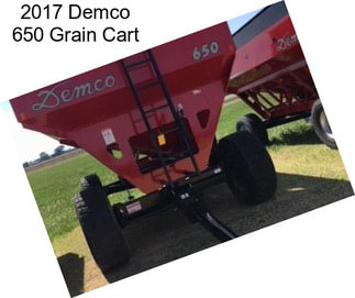 2017 Demco 650 Grain Cart