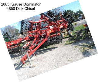 2005 Krause Dominator 4850 Disk Chisel