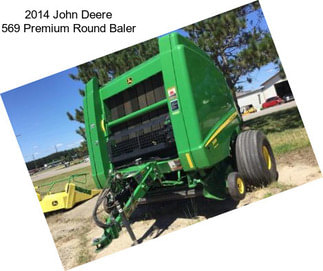 2014 John Deere 569 Premium Round Baler