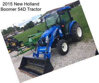 2015 New Holland Boomer 54D Tractor